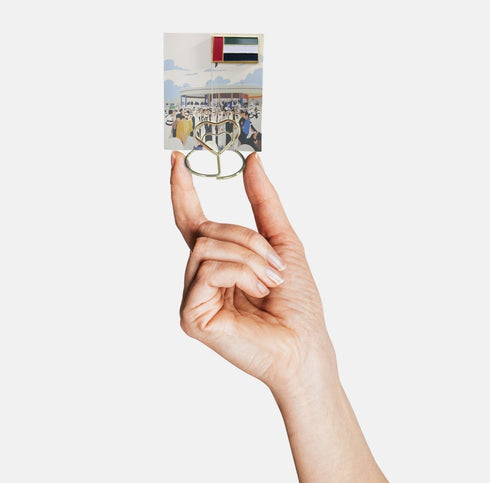 oh, Wanted Studio Favors - UAE Flag Brooch Badge